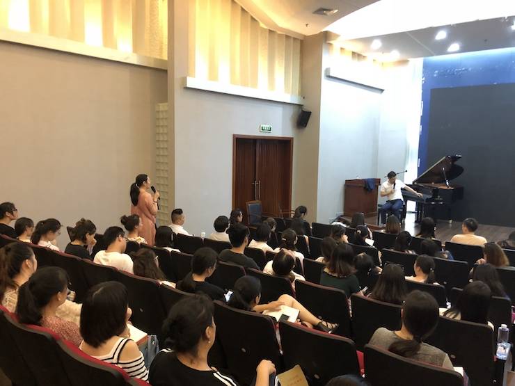 环球360艺术家孙鹏杰“欧美少儿钢琴教学法师资培训”嘉兴站圆满落幕