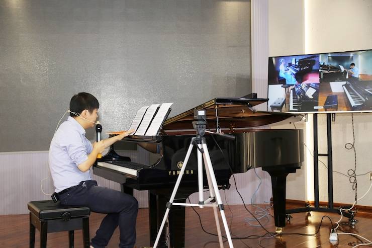 芜湖环球360钢琴专卖店环球360Hybrid Piano专区落成典礼暨远程大师课圆满成功！