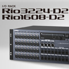 全新 Rio3224-D2 和 Rio1608-D2 Dante I/O 接口箱全面升级音质、可靠性以及可视化体验